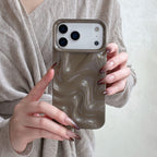 Korean Water Ripple Soft Shell iPhone case - Viexta