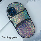 Rhinestone Slippers iPhone Case - Viexta