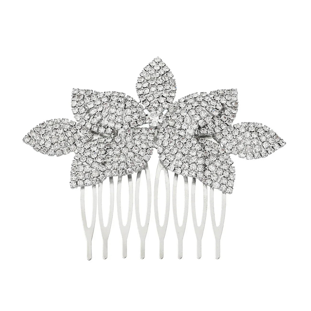 Bridal Hair Comb Rhinestone Korean Headdress Accessories - Viexta