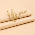 14k 6piece Women's Ear Stud Set