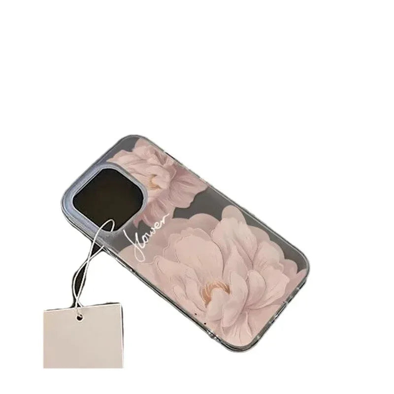 transparent-white-fashion-iphone-case - Viexta