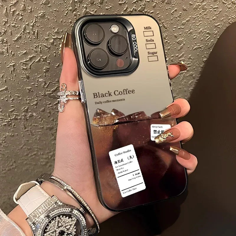 Coffee-themed Samsung Phone Case