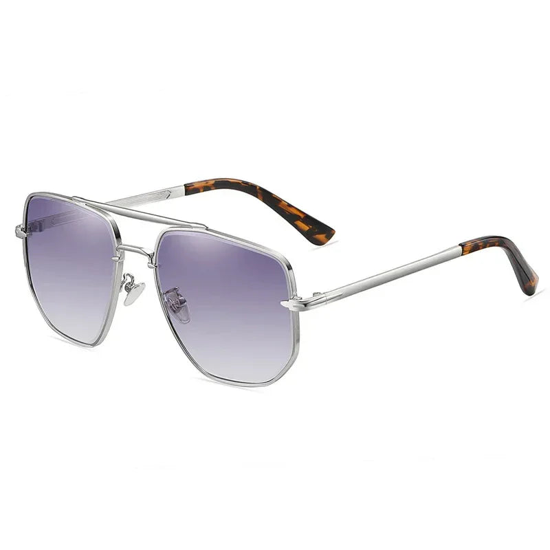 double-bridge-gradient-cut-sunglasses - Viexta