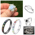Cross Heart-shaped Ring For Men And Women - Viexta