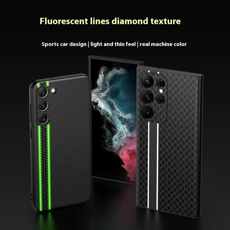 Business Leather Samsung S Series Ultra-thin Phone Case - Viexta