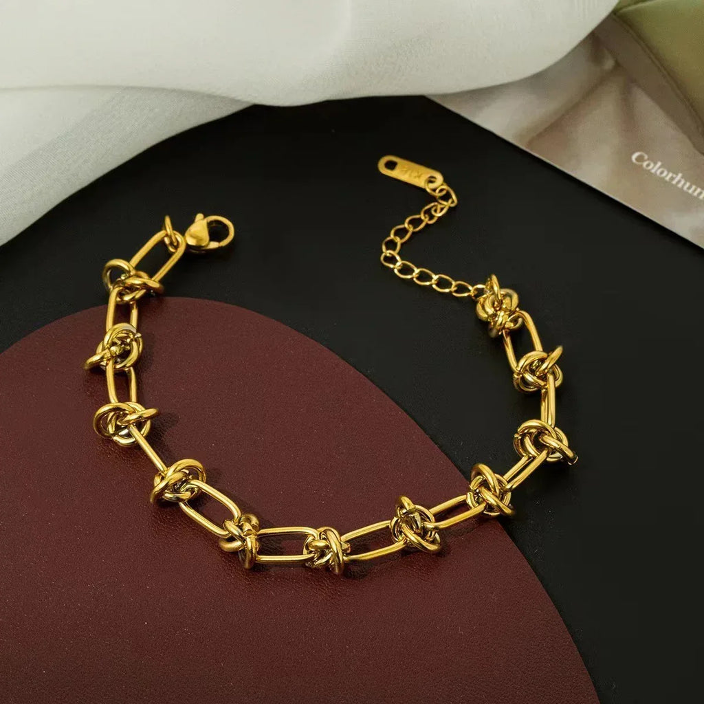 Street Style Knot Pure Necklace - Viexta