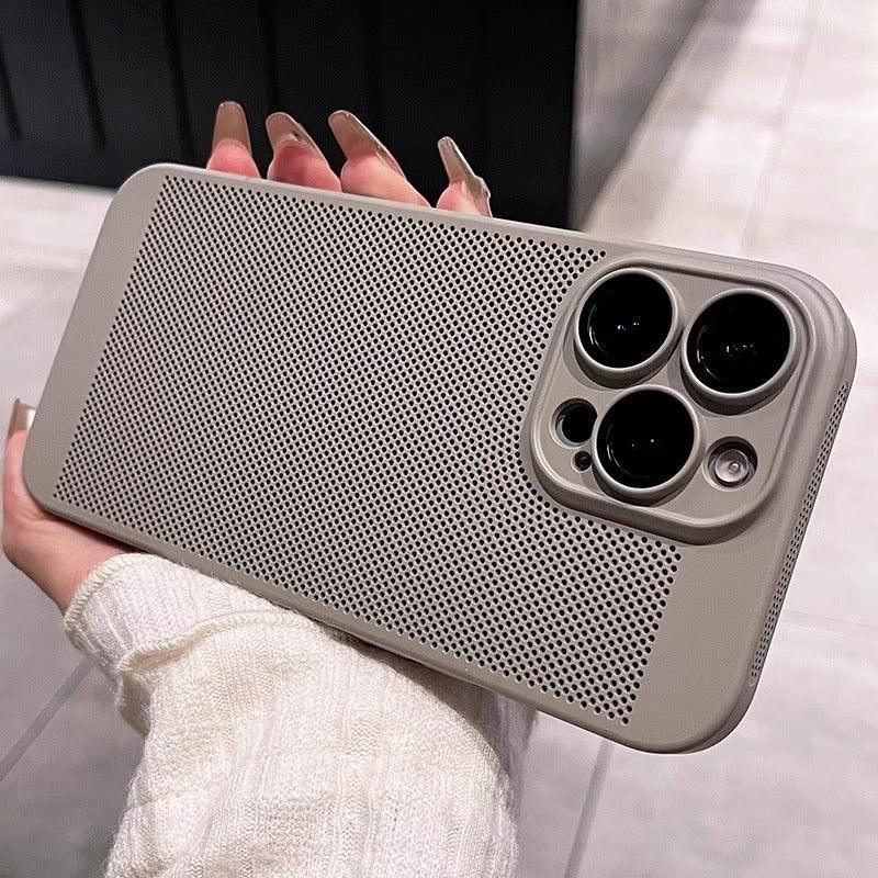 Ultra-thin Breathable With Lens Protector iPhone Case - Viexta