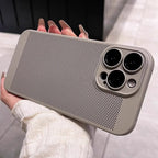 Ultra-thin Breathable With Lens Protector iPhone Case