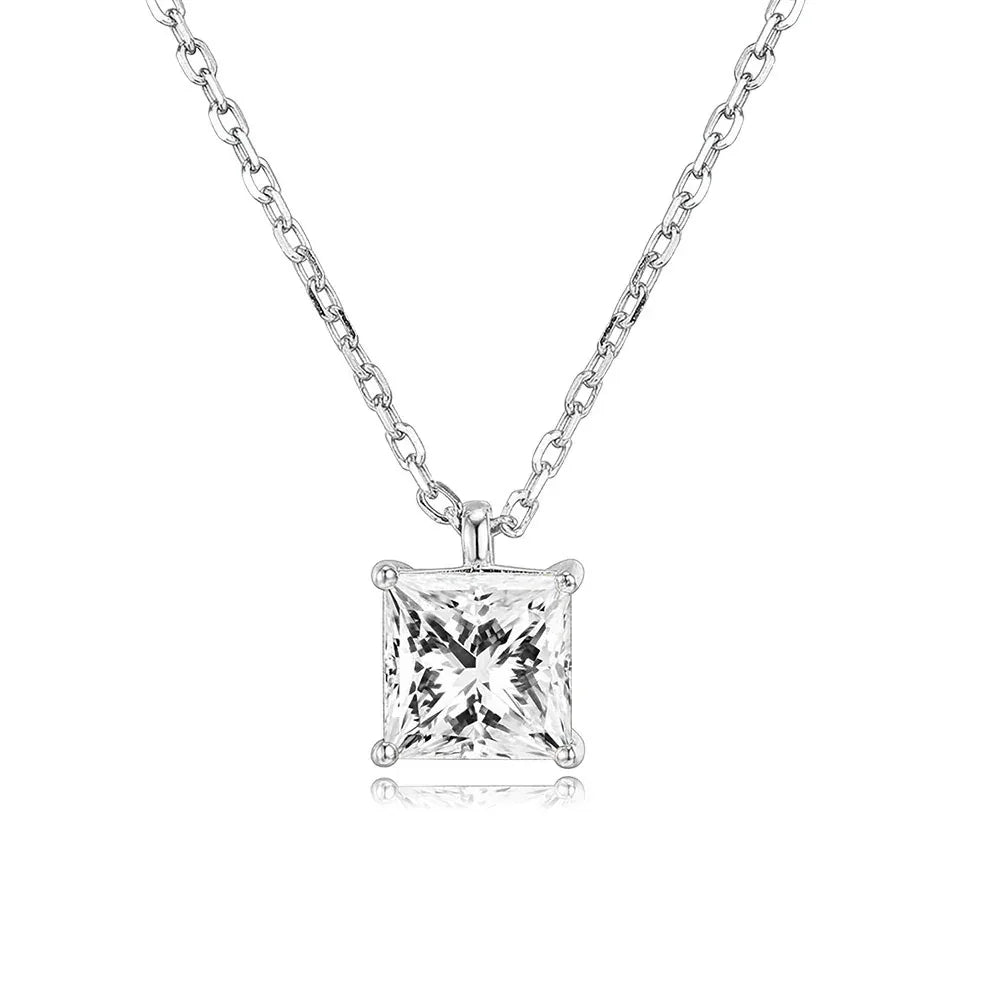 Zircon Micro-inlaid Necklace - Viexta