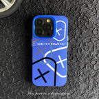 Color Silver Pattern Silicone iPhone Case - Viexta