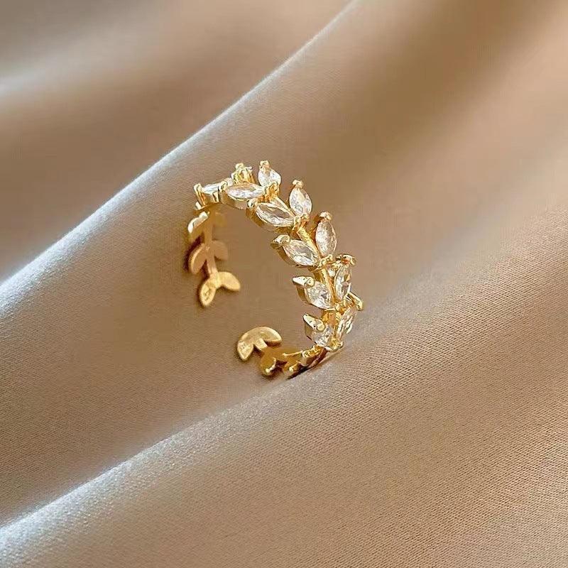 Double Layer Zircon Ring - Viexta