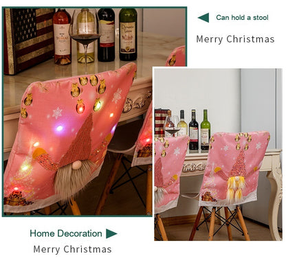 Christmas Decorations Chair Cover