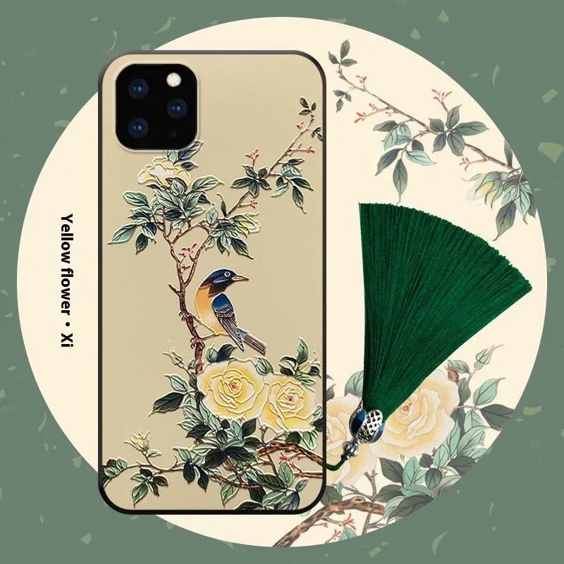 magnolia-magpie-iphone-case - Viexta