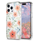 Gold-stamped Floral iPhone Case With Double-sided Lamination - Viexta