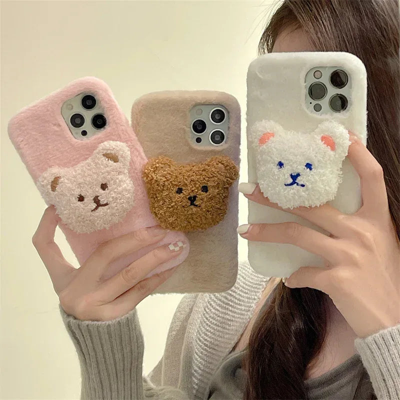 Plush Bear Model iPhone Case - Viexta