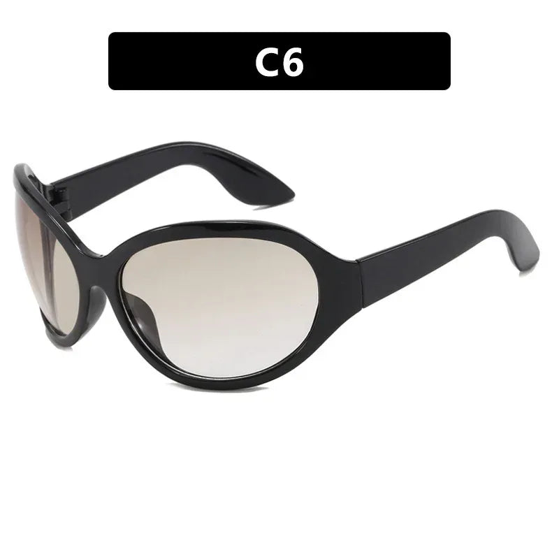 Large Rim Exaggerated Internet-famous Sunglasses - Viexta