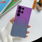 Magnetic Two-tone Gradient Samsung Phone Case