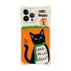 Scarf Cat iPhone Lanyard Case