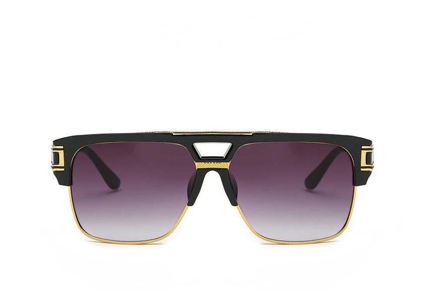 Retro Colorful Reflective Sunglasses
