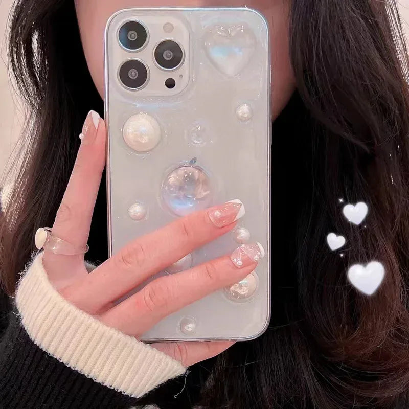 Wind Crystal Niche Epoxy iPhone Cover - Viexta