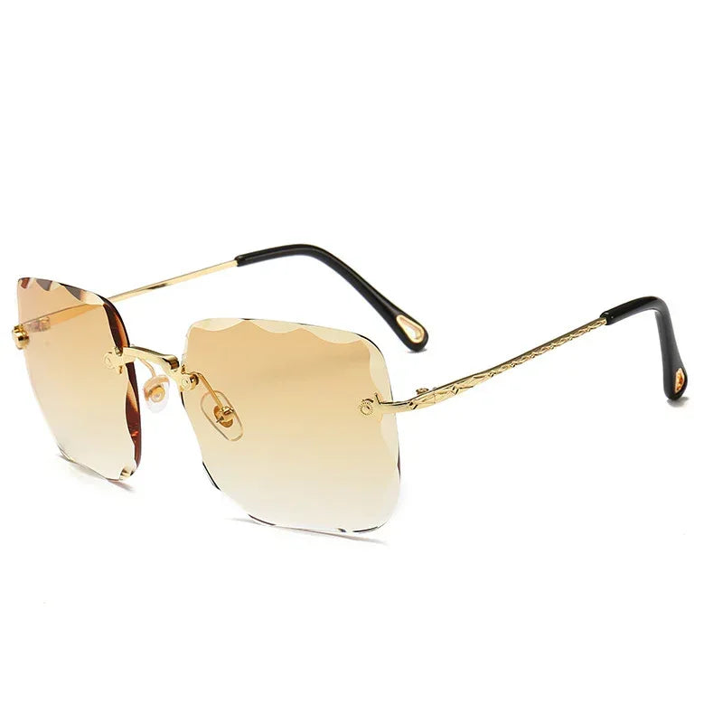 frameless-square-sunglasses - Viexta