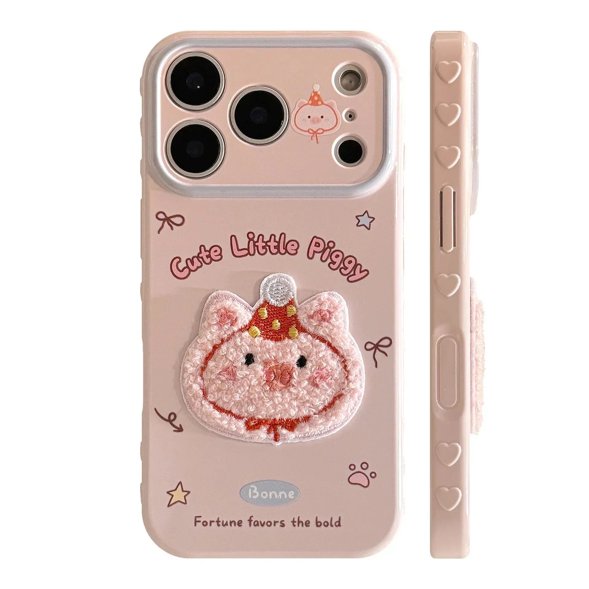 Cute 3D Plush Animal iPhone Case - Viexta