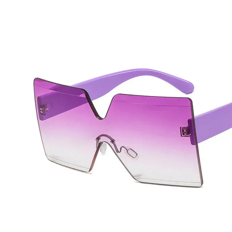 European And American Rimless Sunglasses - Viexta
