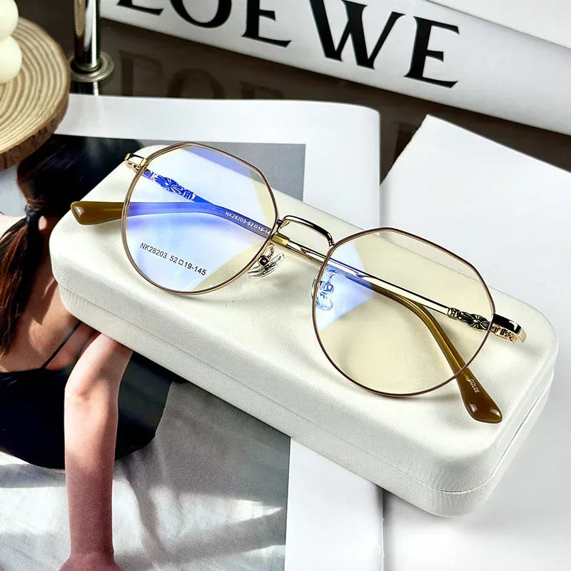fashion-retro-glasses-optical-big-round-metal - Viexta