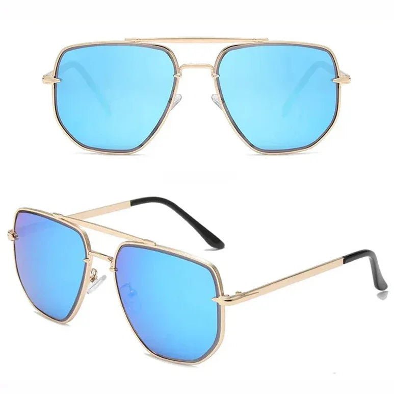 double-bridge-gradient-cut-sunglasses - Viexta