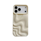 Creative Versatile Solid Color Irregular Wave Pattern iPhone Case - Viexta