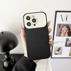 Simple Contrast Color Business Large Window iPhone Case - Viexta