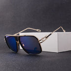vintage-with-large-rims-metal-gradient-sunglasses - Viexta