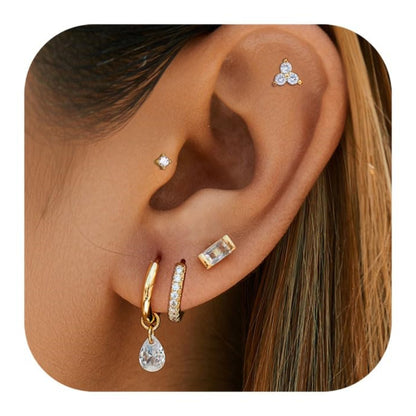 4piece Helix Earring Set