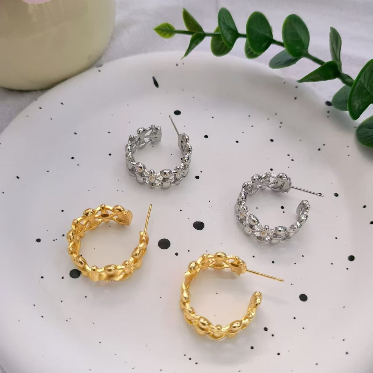 All-match Geometric Earrings