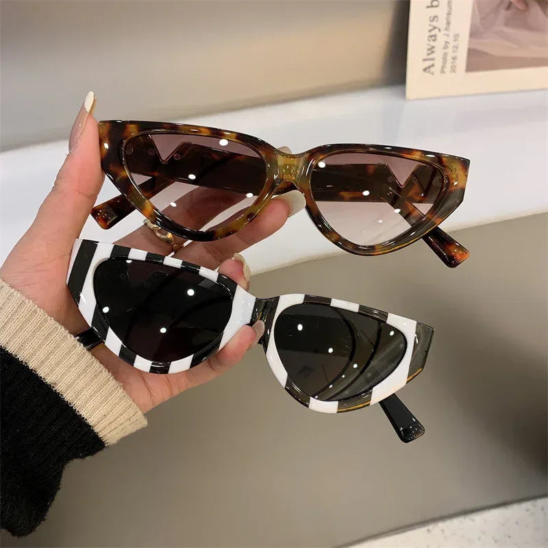 casual-cats-eye-large-rim-sunglasses - Viexta