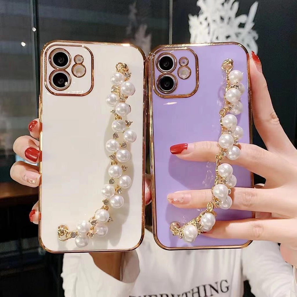 Pearl Bracelet iPhone Protective Case - Viexta