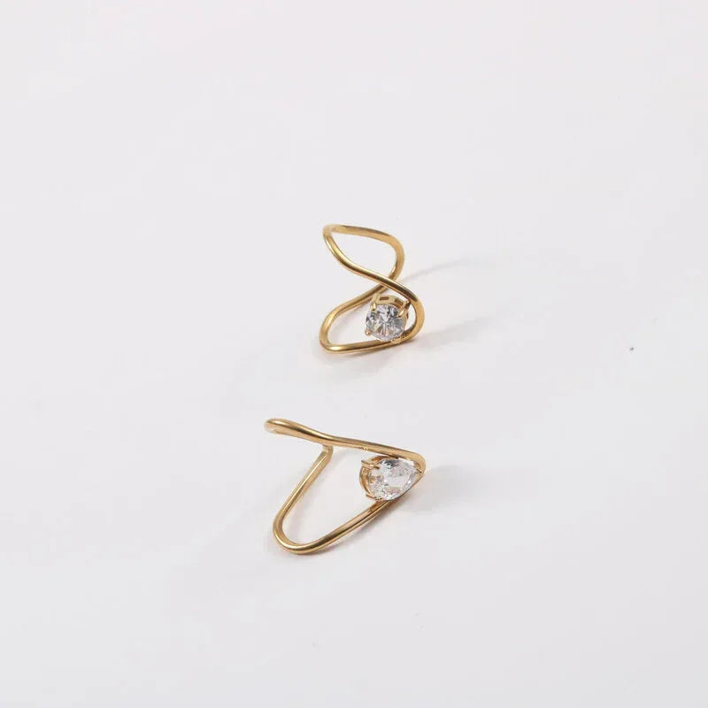 Titanium Steel Plated 18K Gold Ring - Viexta