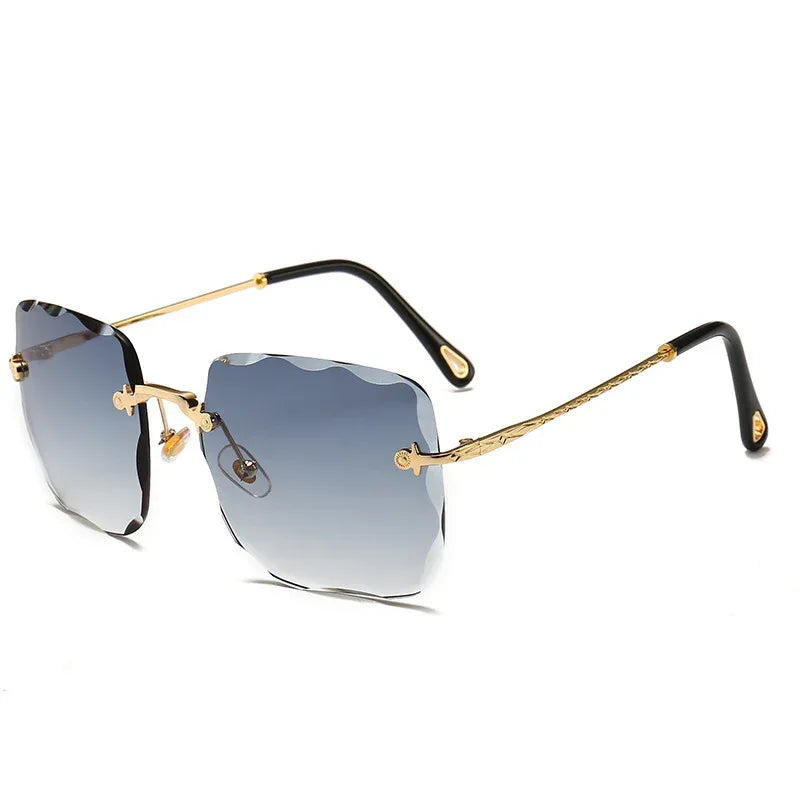 frameless-square-sunglasses - Viexta