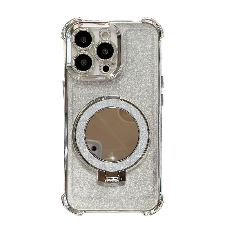 Glitter Folding Bracket iPhone case - Viexta