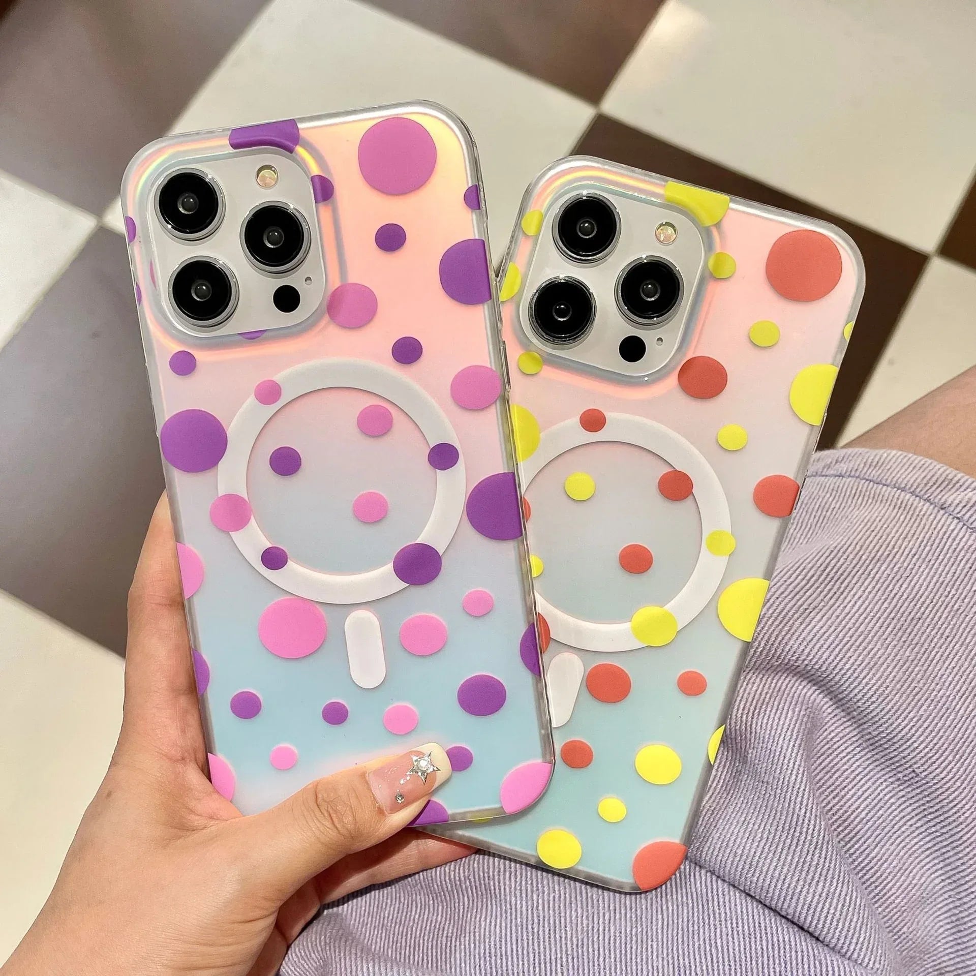 Magnetic Wave iPhone Case - Viexta