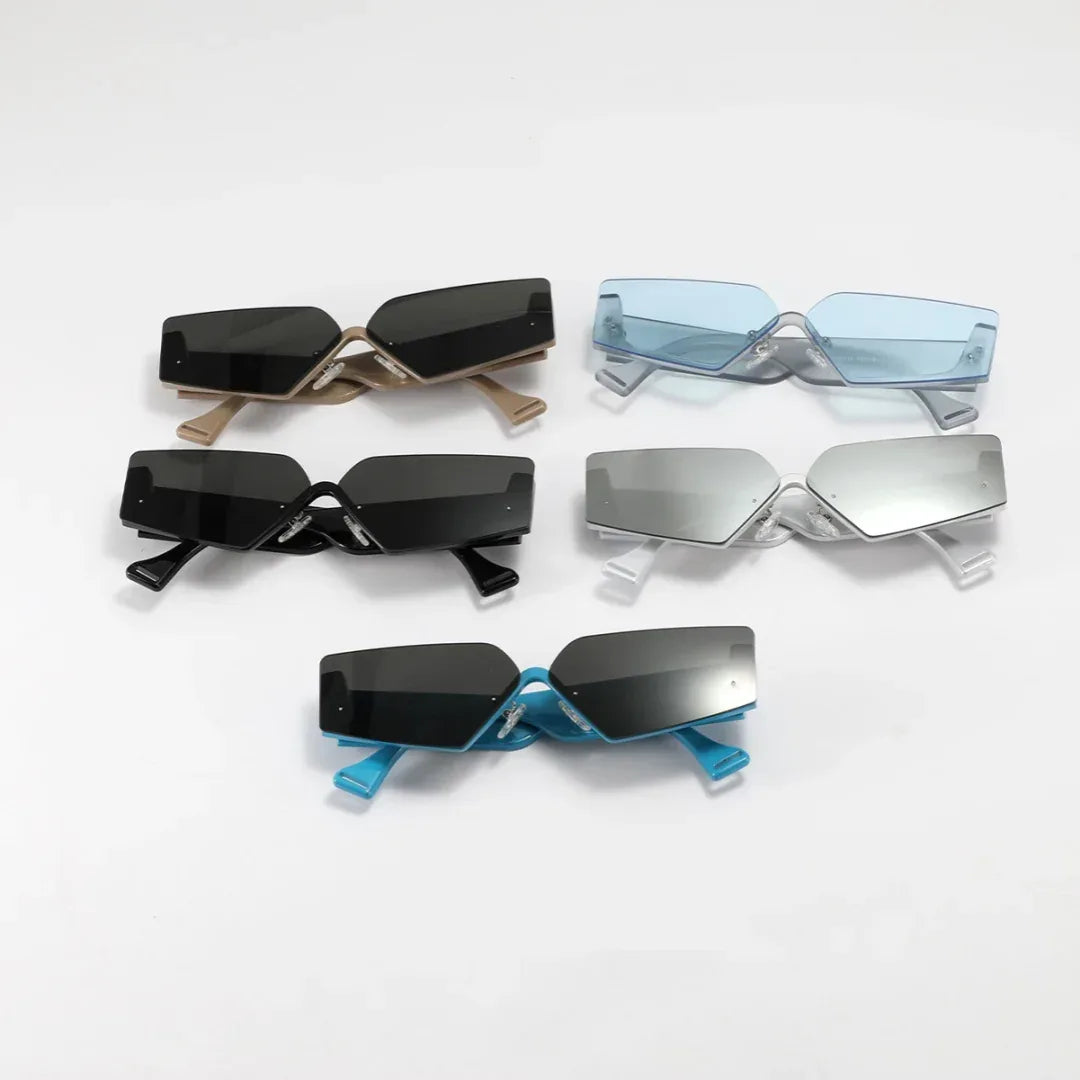 Frameless Cats' Eye Sunglasses Women - Viexta