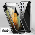 s23ultra-double-sided-glass-magnetic-king-phone-case - Viexta