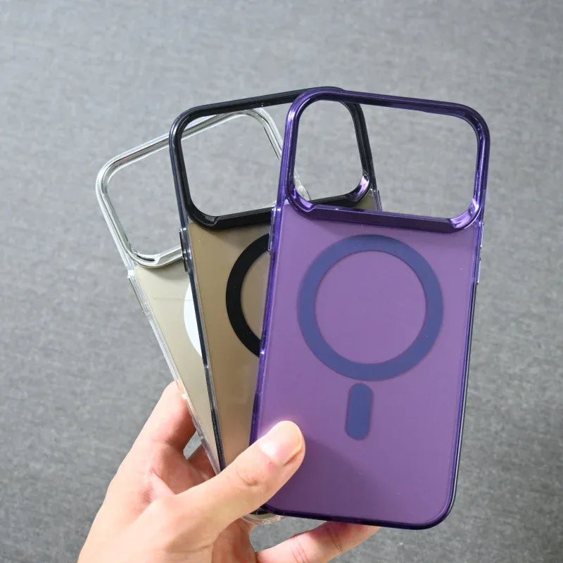 Electroplated Anti-fingerprint Portable iPhone Case