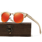 semi-rimless-mens-and-womens-polarized-sunglasses-uv400 - Viexta