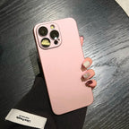 Minimalist Titanium-textured Casual iPhone Case - Viexta