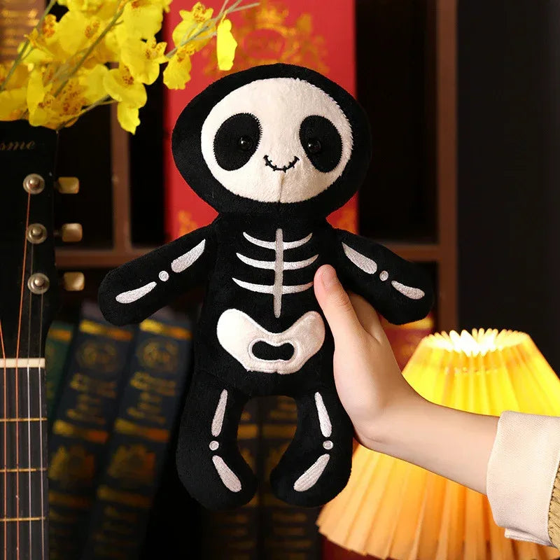 Halloween Props Skull Pillow Plush Toy - Viexta