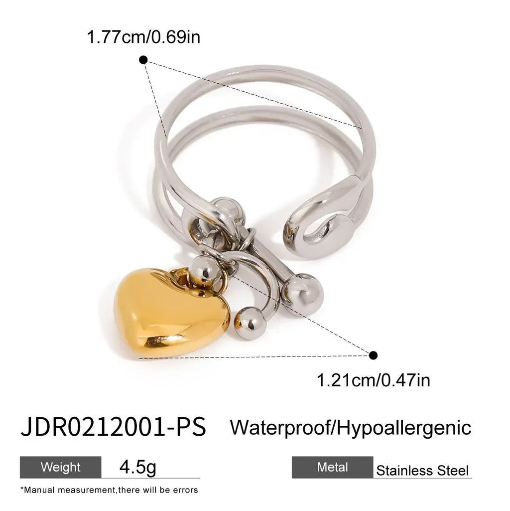 Stainless Steel Pendant Ring - Viexta