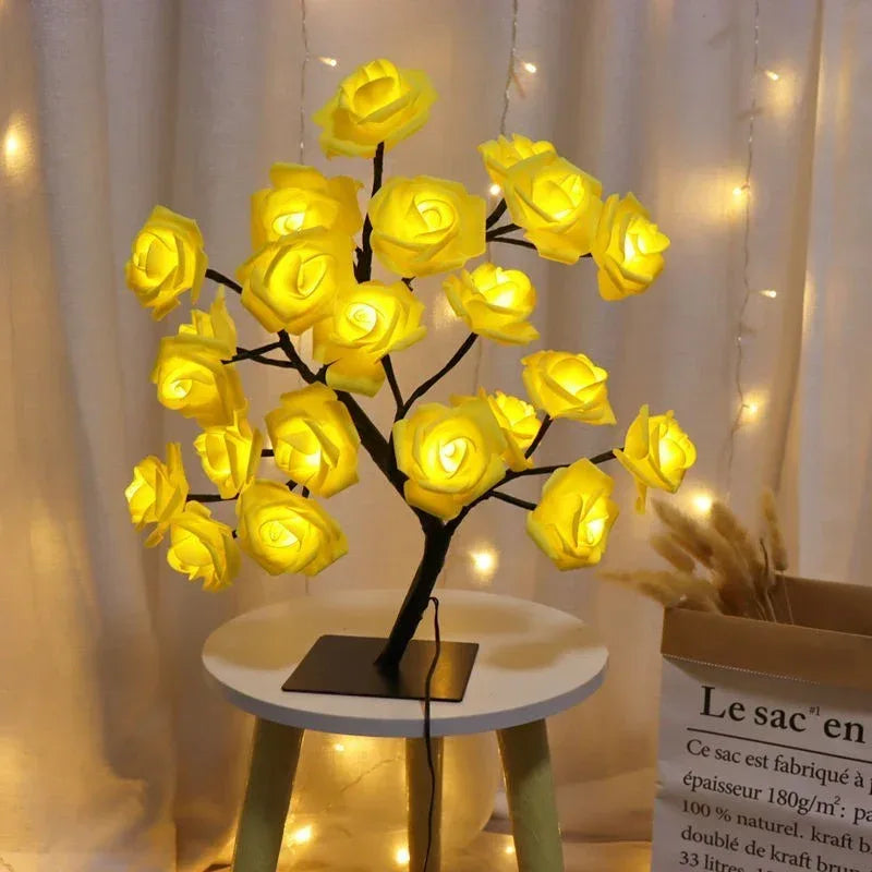 Rose Tree Lamp Decoration - Viexta
