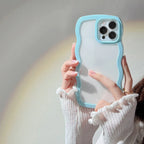 Candy Color Wave Border Mobile IPhone Case - Viexta