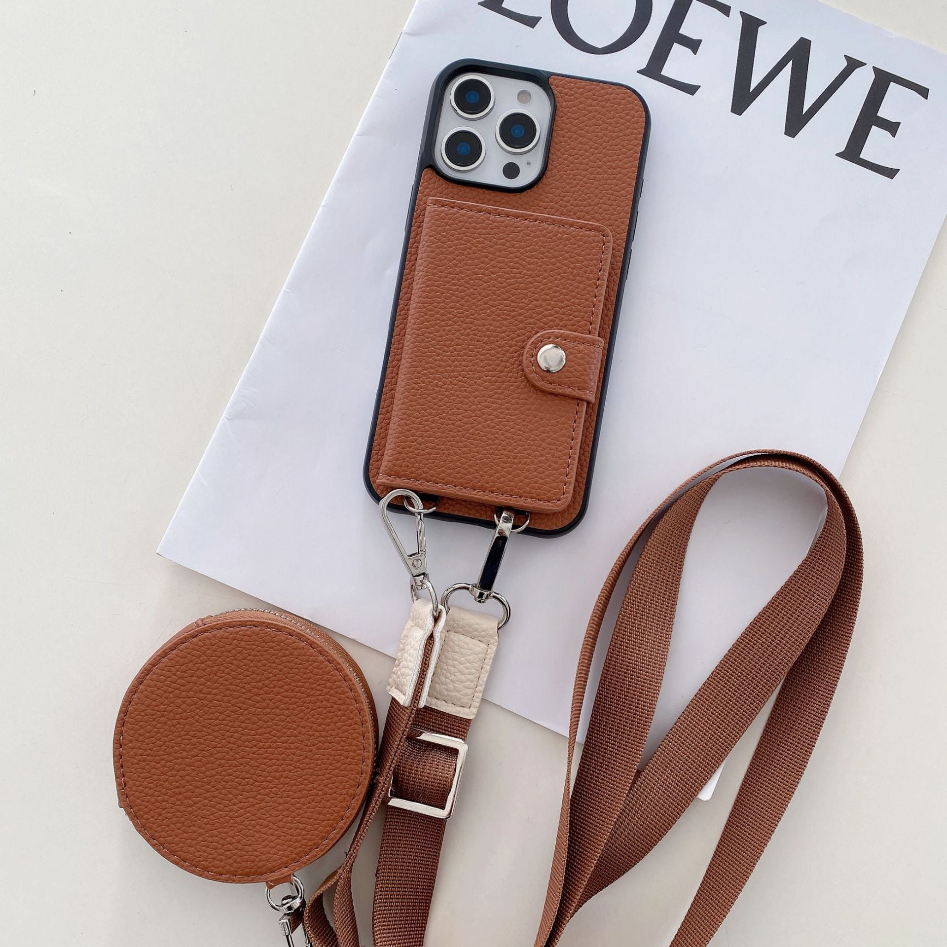 Card Holder Card Lanyard iPhone Case